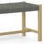 Banc d'extérieur intérieur - gris