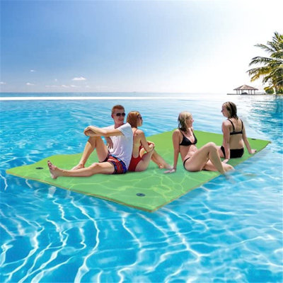 3 Layer Floating Water Mat, 13Ft / 9Ft Floating Water Pad, Lily Pad for Lake River Ocean Boating -  KING DO WAY, MYPOA8045069