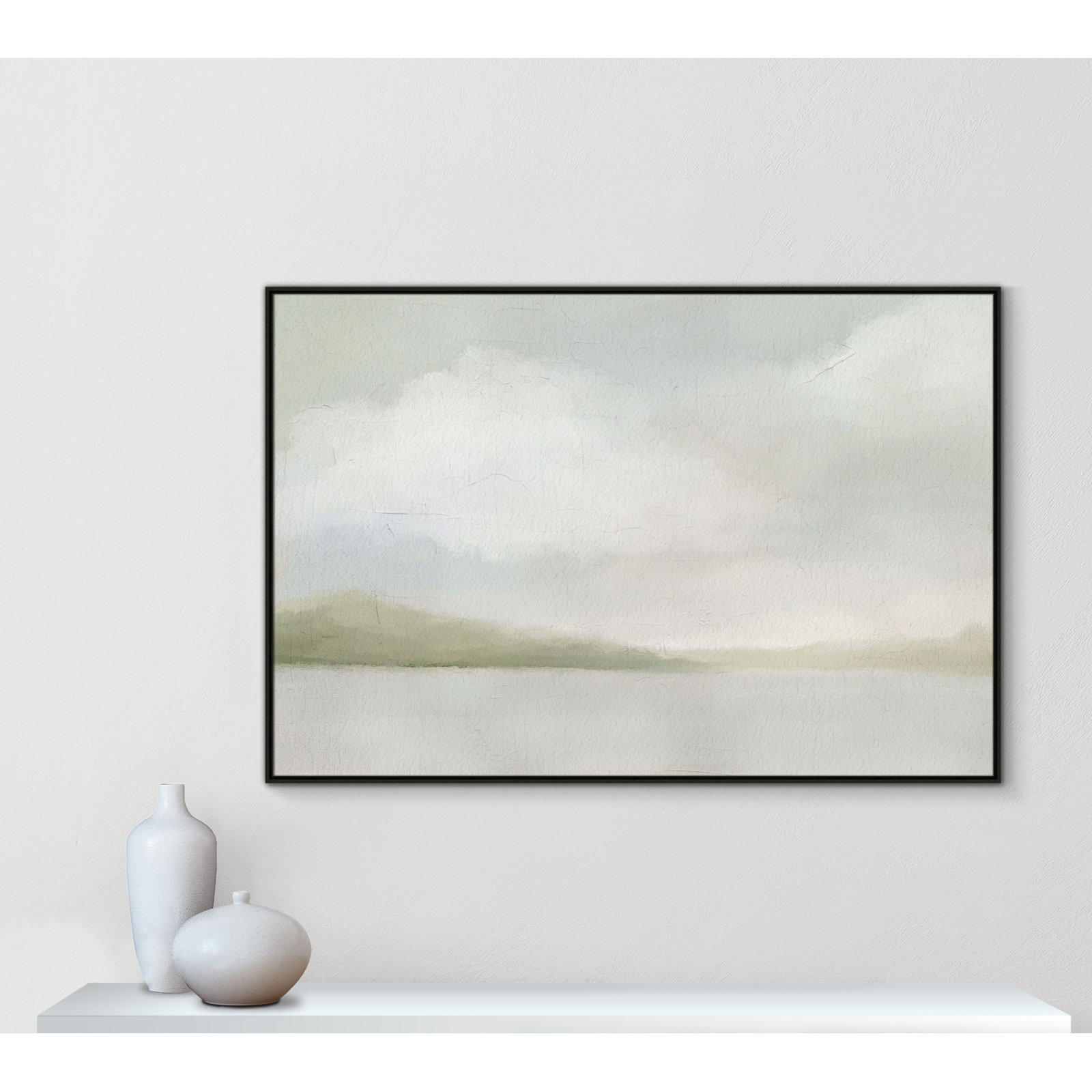 Queensland "A Tranquil Morning" Print, 41.5" H x 61.5" W, Espresso