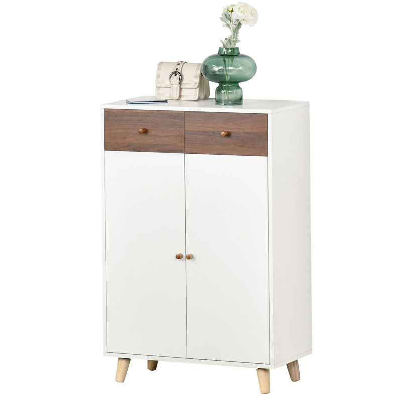 Armoire de rangement pour chaussures 16 paires