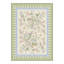 Tapis antidérapant floral ivoire / vert Performance-129980594