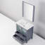 Single Bathroom Vanity with Ceramic Top