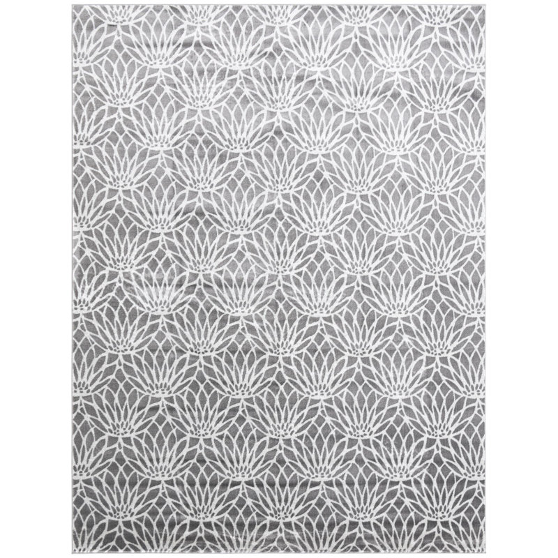 Tapis contemporain couleur pierre, Rectangle 10 pi x 14 pi