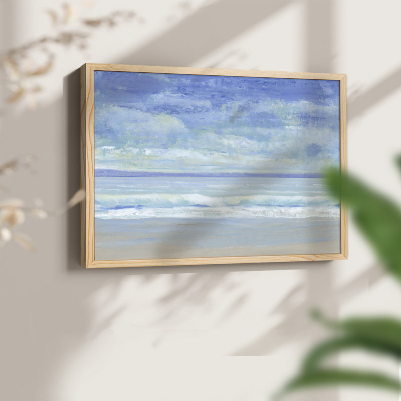 «Rolling Surf II», reproduction encadrée, H 8 po x l 10 po, Naturel