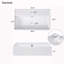 Meuble-lavabo simple 21,6 po avec plateau en céramique Braynard