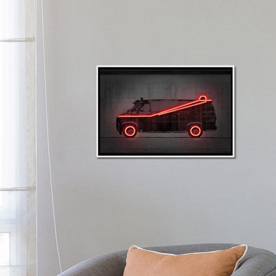 Impression d’art graphique, « Team van » par octave Mielu