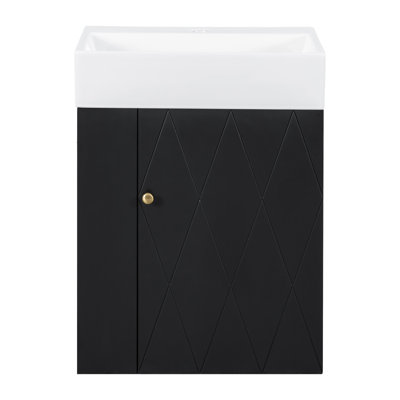 Meuble-lavabo 20 po avec lavabo en céramique