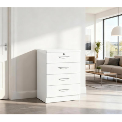 Aiden 48cm Wide 4 -Drawer File Cabinet