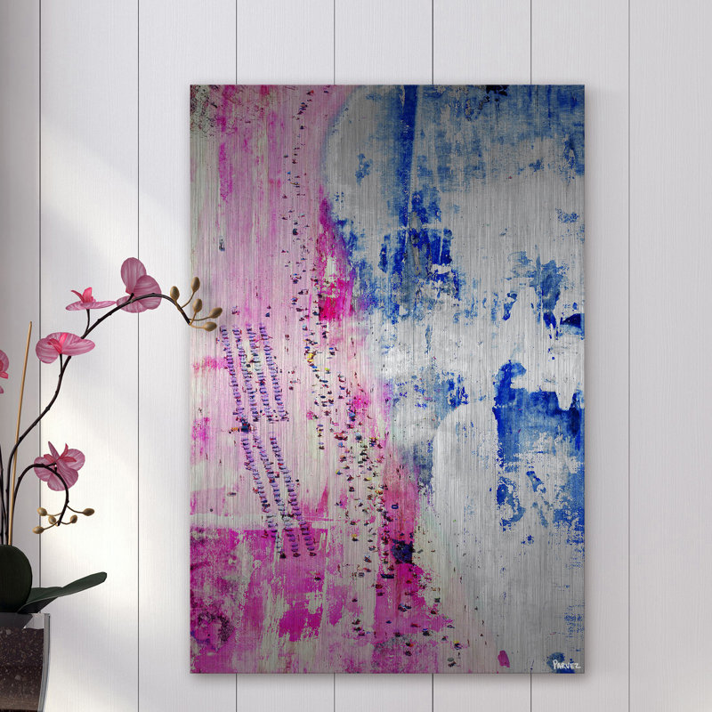 " Exhilaration " by Parvez Taj, 24" H x 36" W x 1.5" D