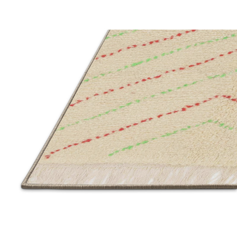 Abstract Indoor Rug, Runner 2' x 5'