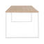 Neshaun Metal Base Dining Table-1587416904