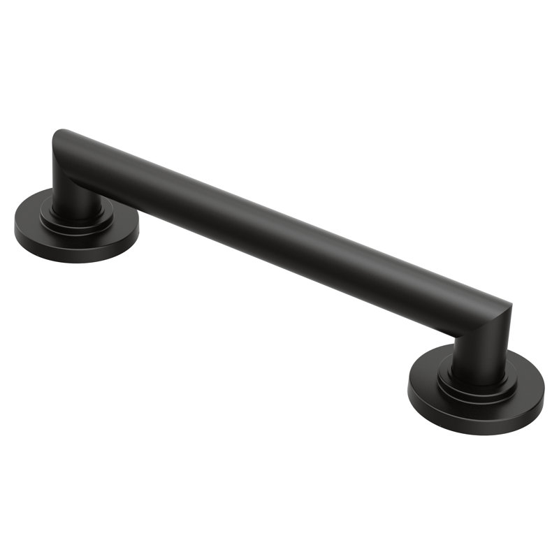 Barre d'appui Arris, L 15,25 po, Noir mat