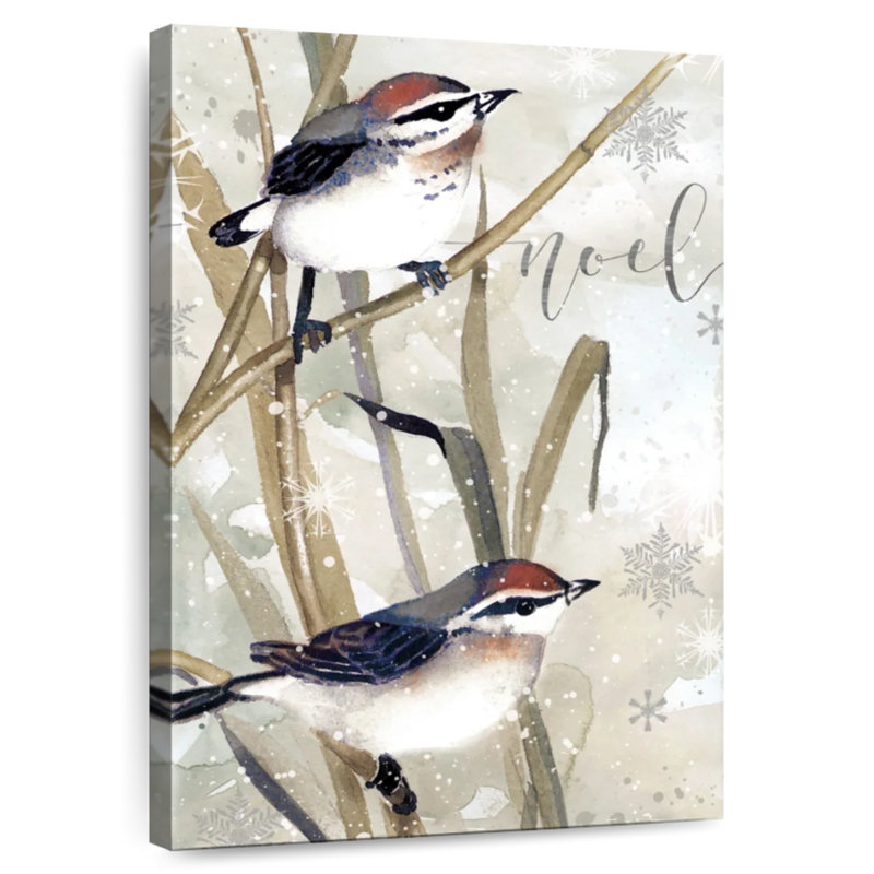 Lelend Winter Birds Noel, 30" H x 20" W