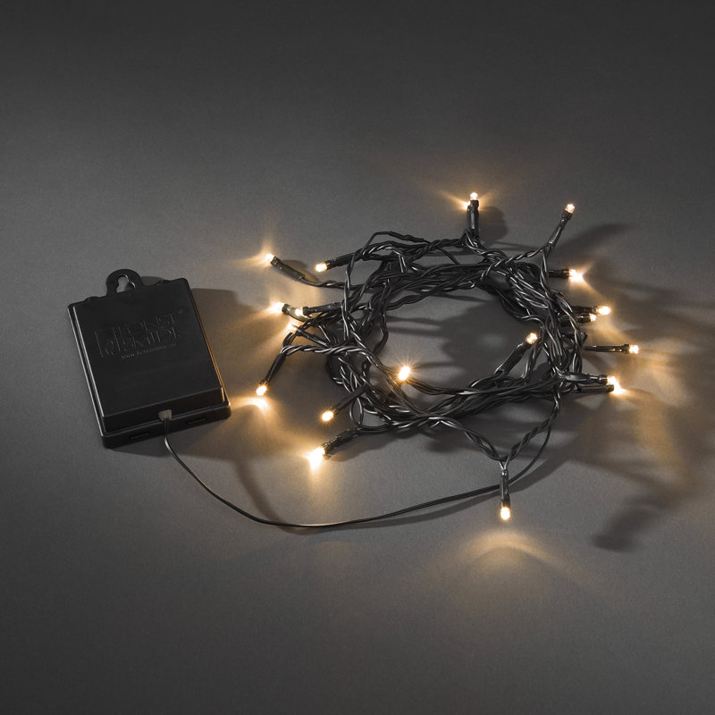 440cm LED 40 - Bulb String Light, Black