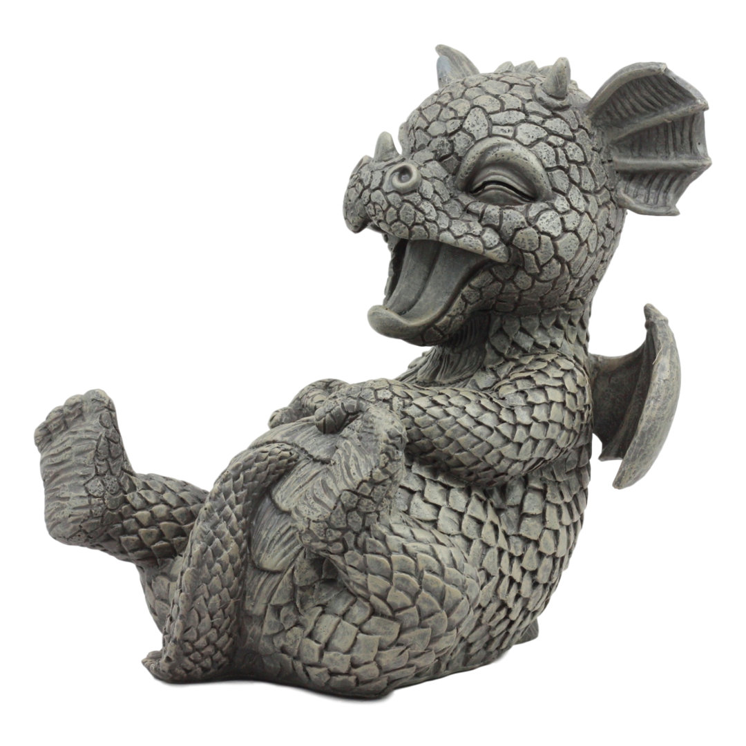 Overshores Dragon Plastic Garden Statue World Menagerie