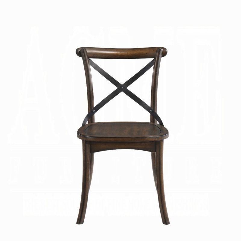 Chaise de salle à manger Carmena, Noyer