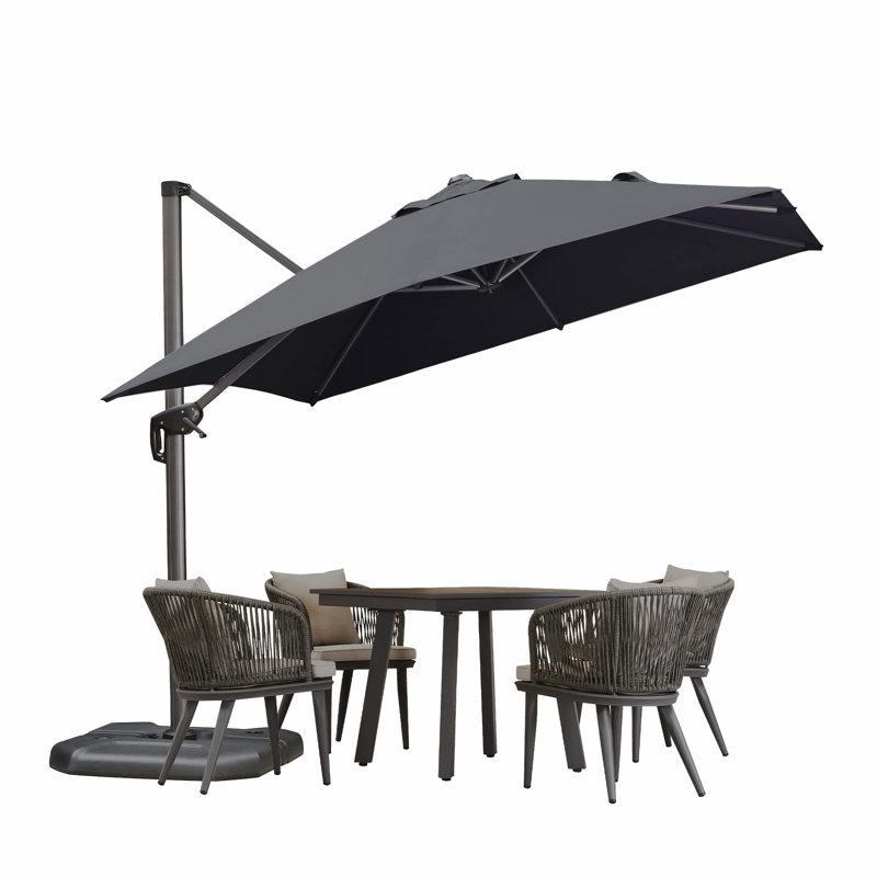 274cm Cantilever Parasol, Grey