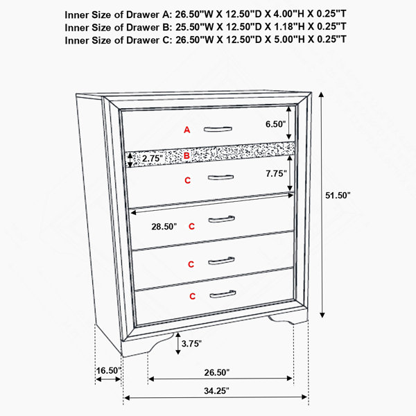 Dimensions du produit