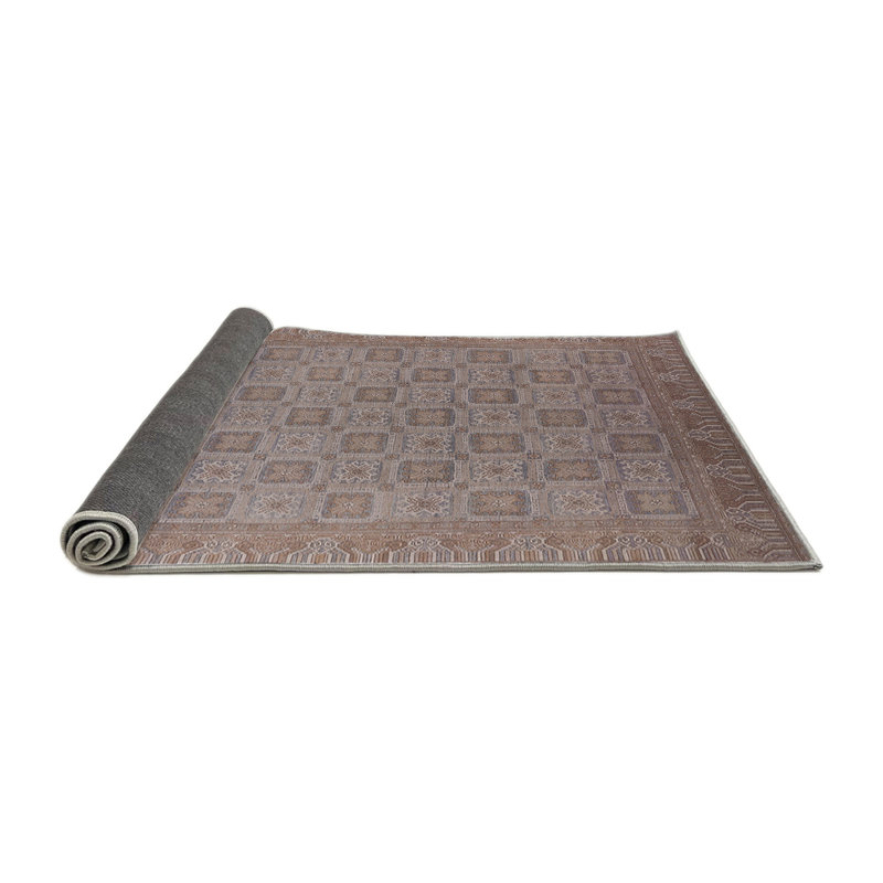 Tapis oriental gris / brun, Rond 6 pi