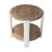 Round Two-Tiered Side Table