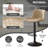 Swivel Adjustable Height Counter Stool With Footrest-110368780