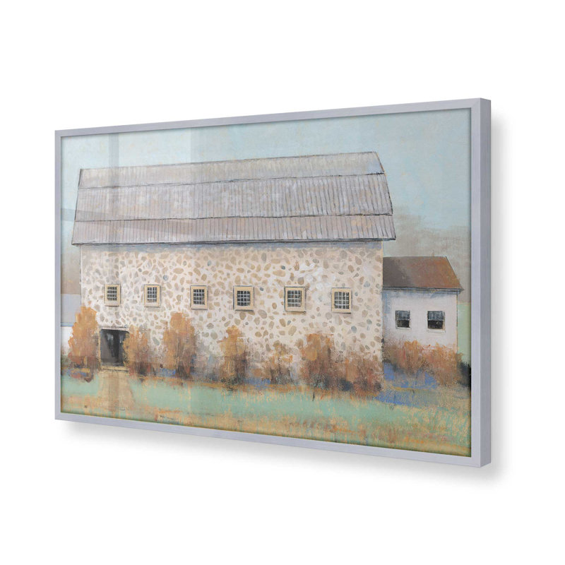 Farmstead Memories v2, H 11 po x l 14 po x P 1,25 po, Cadre poli en chrome poli