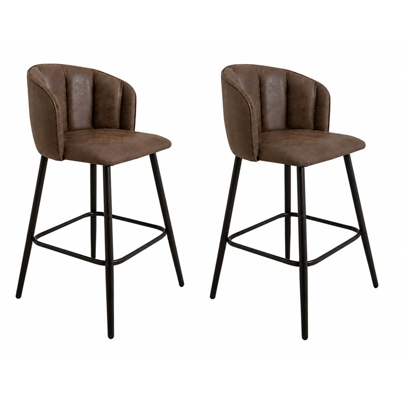 Tabouret 30 "Tamesis - ensemble de 2, 2, Bar Stool (30" Seat Height)