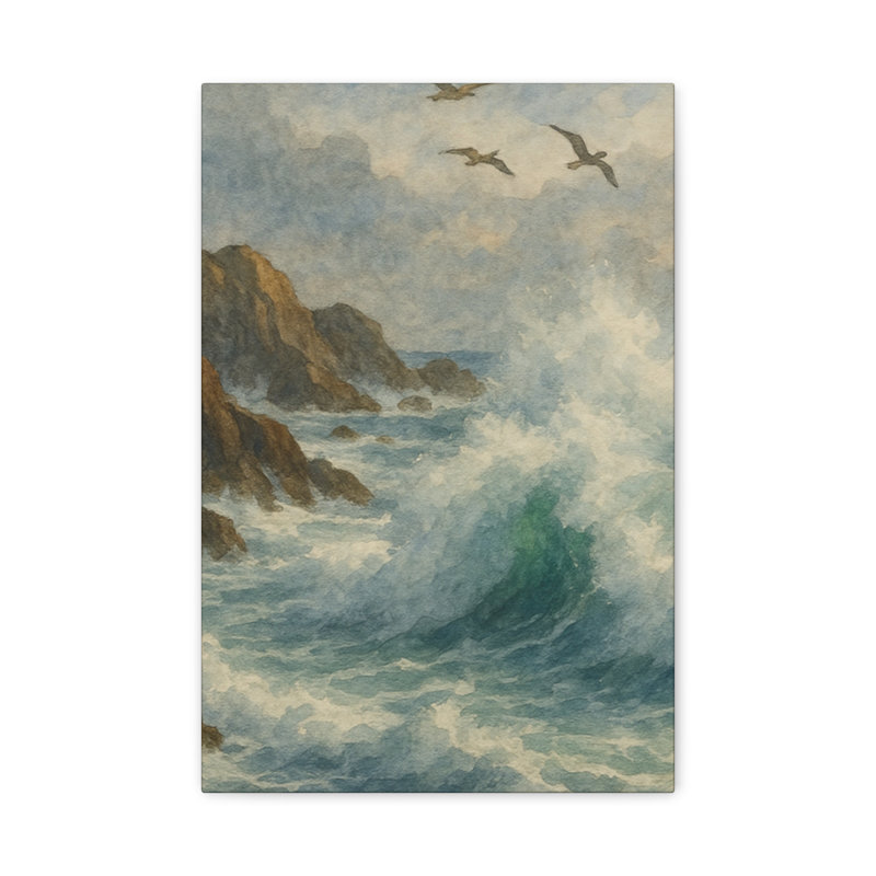 Aaroon Single Picture Frame Print on Canvas, 45.72 cm H x 30.48 cm W
