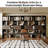 70.86'' H Tall Bookshelf and Bookcase Display Case With 2 Storage Drawes And Open Cabinet