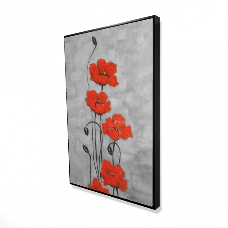 " Big Red Flowers "