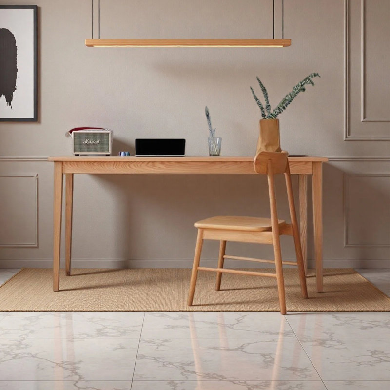 Rectangular minimalist desk, 29.53'' H x 55.12'' W x 23.62'' D