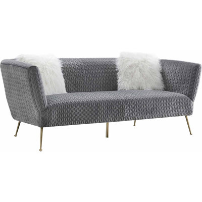 85'' Velvet Sofa