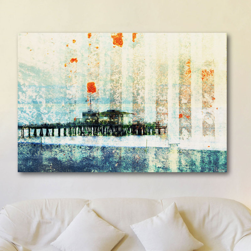 Parvez Taj - Wrapped Canvas Painting, 76cm H x 114cm W