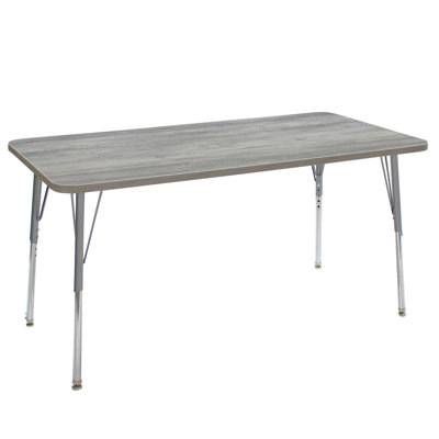 Rectangle La Madera Activity Table with Adjustable Legs