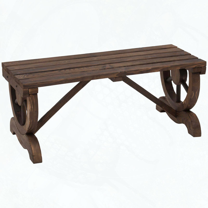 Banc de jardin en bois Outsunny