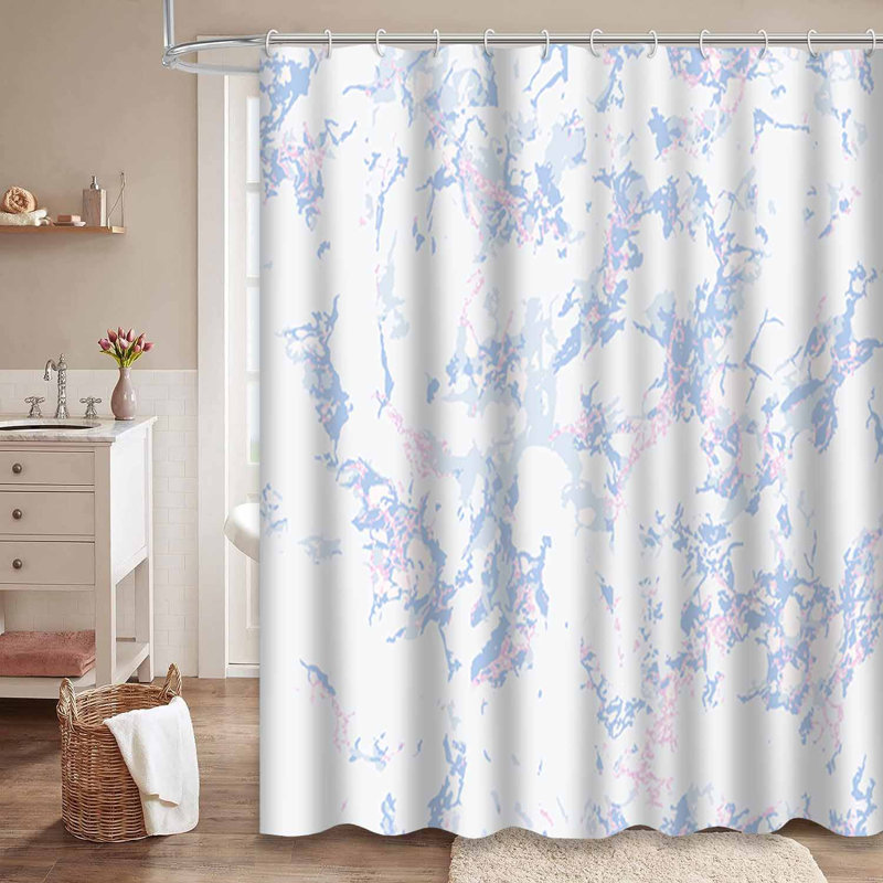 Rideau de douche Blue Art, L 72 po x l 72 po