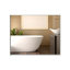 Miroir de salle de bain mural rectangulaire blanc brillant 40x30inch, miroir