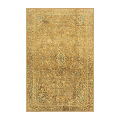 Tapis décoratif multicolore à motif abstrait