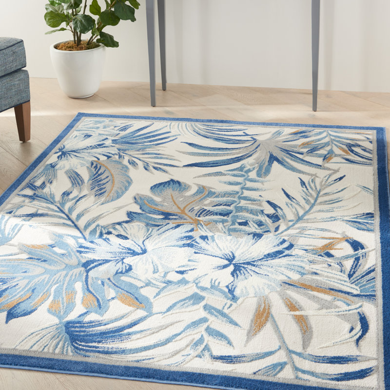 Tapis ivoire Skidmore, 5 pi 3 po x 7 pi 3 po