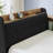 Twin Size Upholstery Velvet Day Bed With Storage Headboard And Wireless Charging, Multi-Functional Daybed With Two Storage Drawers & LED Lights, Black-1404794090