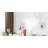 16 in. White Digital Wall Mount Fan with Remote Control 3-Oscillating Modes 3-Speed