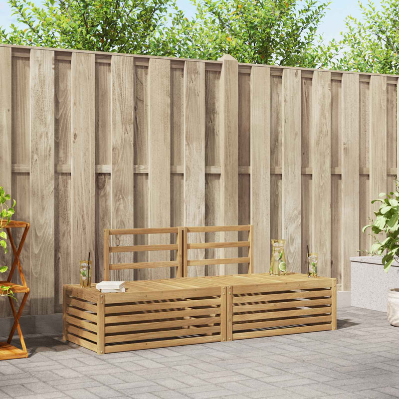 Outdoor Sofa Set 2 Piece Sectional Garden Furniture Terrace Seating