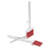 Carlisle Food Service Products Silicone Metal Stainless Steel Silicone Cast Iron Manual Meat Basting Brush-13932007