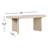 Brix Solid Wood Single Coffee Table-70777667