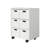 Solid Wood Roll Cart Cubby-1757131380
