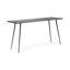 Console grise en bois pour le salon