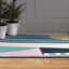 Tapis rectangulaire Dree avec envers antidérapant-1226709117
