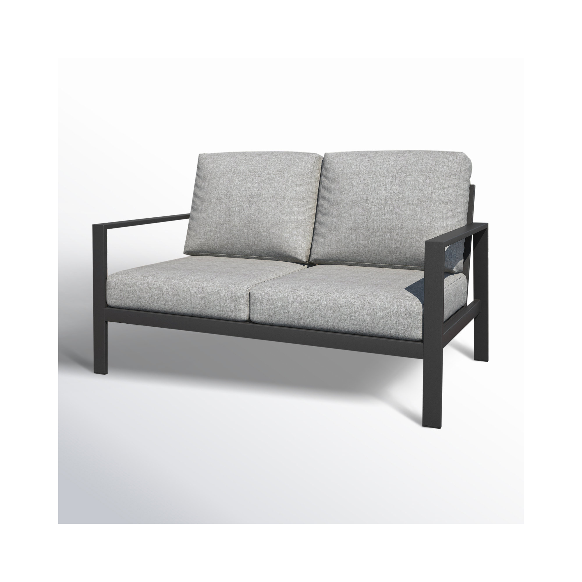Townsend Sofa Seating Group with Sunbrella® Cushions, Gray, Canvas Granite Sunbrella® Canvas