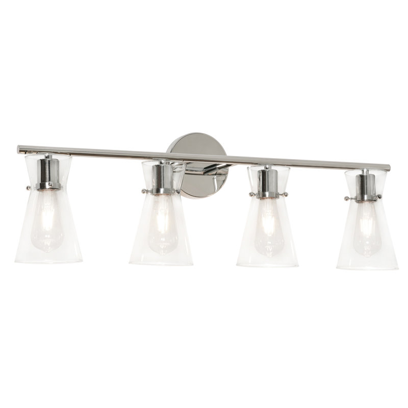 Base de meuble-lavabo; Chrome poli Verre transparent, Chrome poli