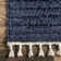 Risette Geometric Shag Tassel Area Rug